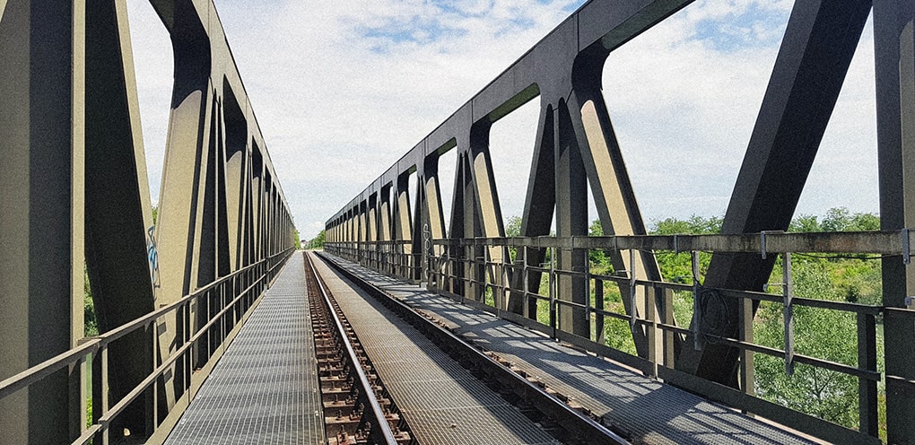Ponte di ferro, Campolongo M. - Italia (Maggio 2018)